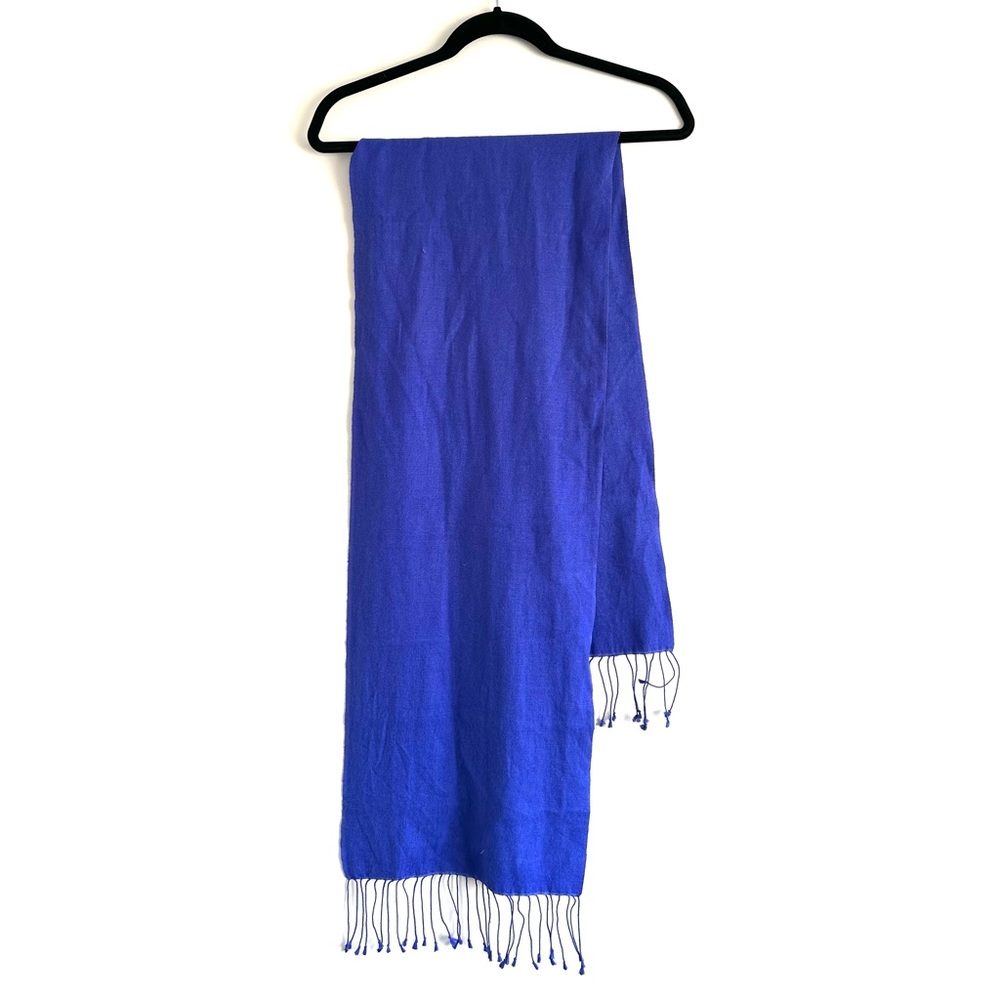 Cashmere blend scarf